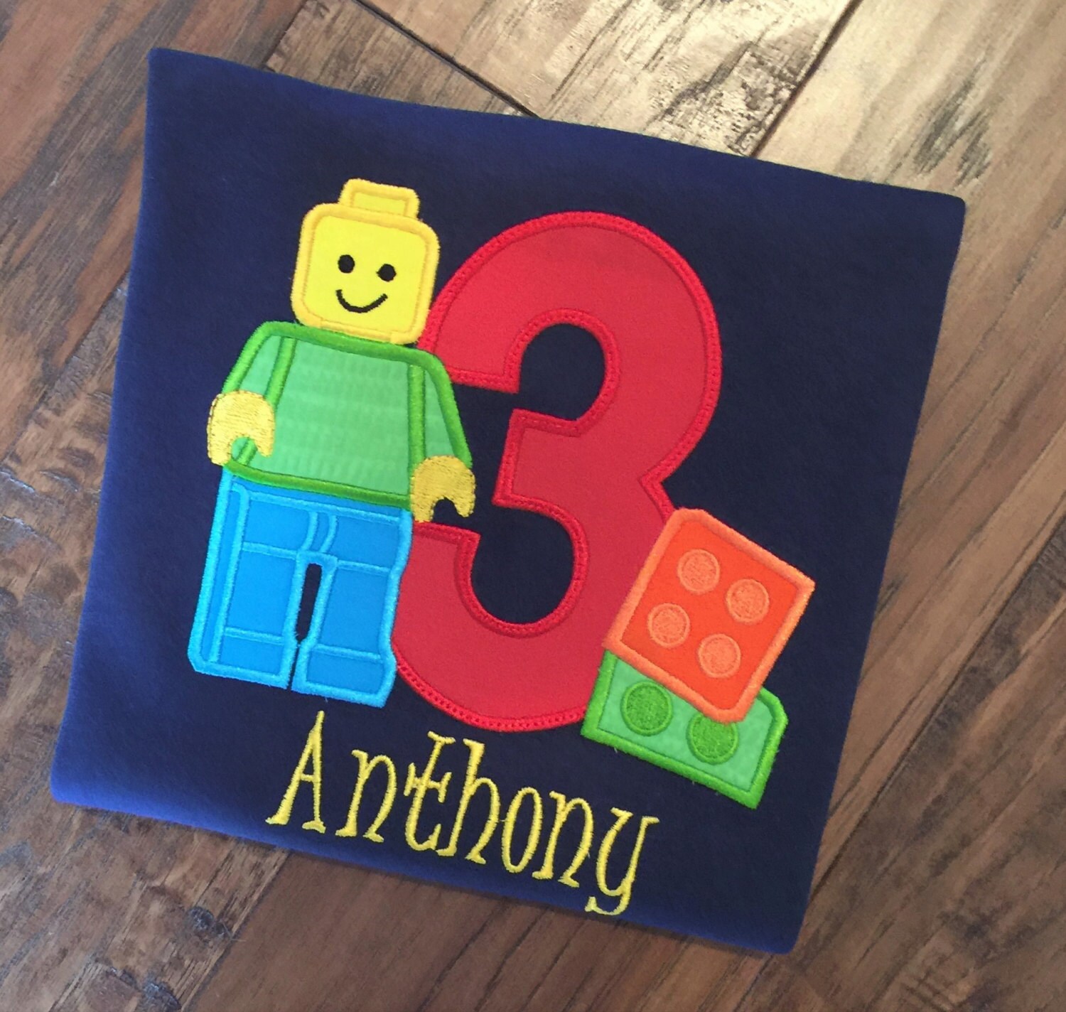 etsy lego birthday shirt