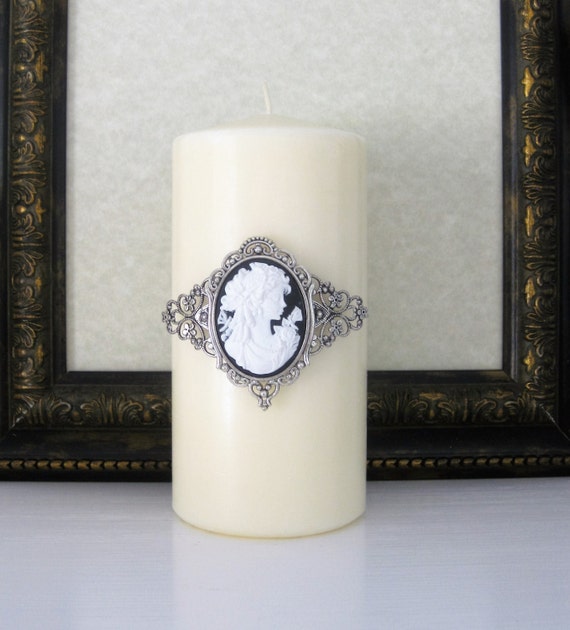 Items similar to Cameo Candle Pin, Candle Tack, Candle Pin, Candles