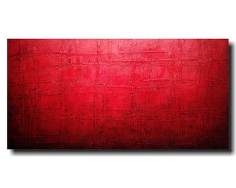 Original Abstract Large painting - 24 X 48 JMJartstudio- Sinful -Wall art-wall decor - painting--custom