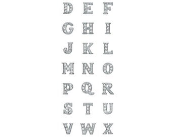 Initials For Floating Locket, Letter Charms, Floating locket