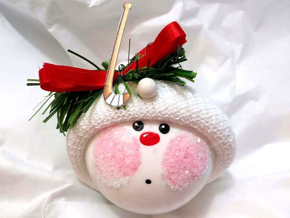 Field Hockey Christmas Ornaments Sports Personalized Hand