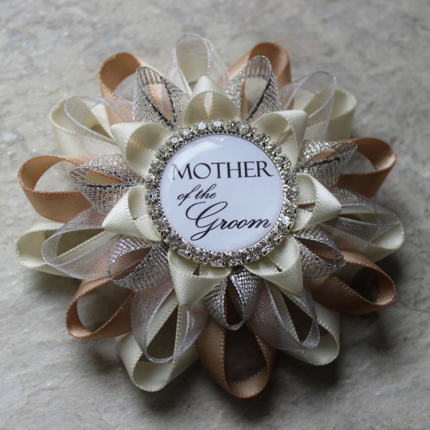 Bridal Shower Corsage Pin Mother of the Groom Flower Mother