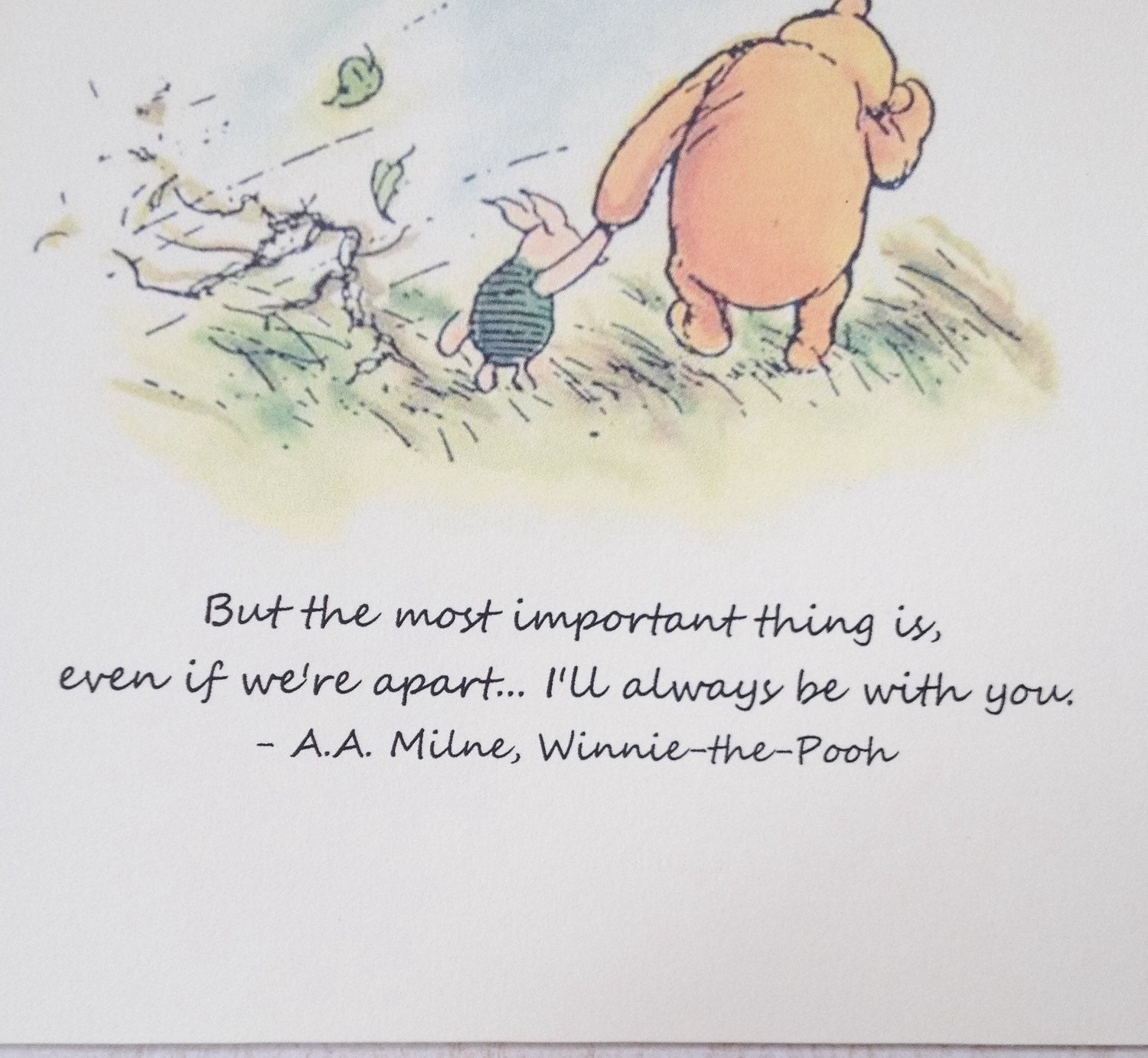 Always Remember Winnie the Pooh Quote Classic Pooh and