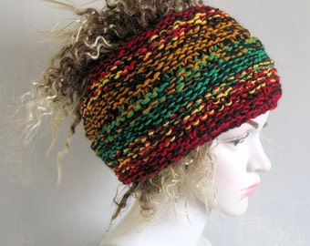 Hippie Headband, Festival Clothing, Headband, Dreadband, Dread Wrap,Dreadlocks headband Boho headban Dreads Hair Wrap Burning man clothing