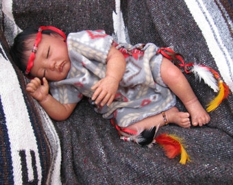 native american baby boy newborn