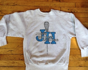 johns hopkins lacrosse sweatshirt