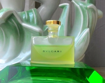 Vintage 1980s Perfume for women "BVLGARI Pour Femme" by Bvlgari Parfums. Eau de Parfum 5 ml Miniature Mini Travel size Bottle Collectible