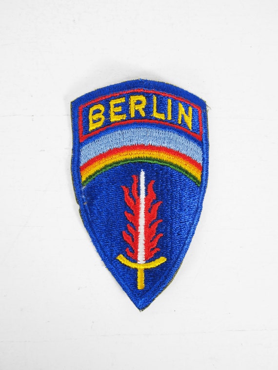 Vintage WWII Berlin Brigade Patch US Army Germany Occupation