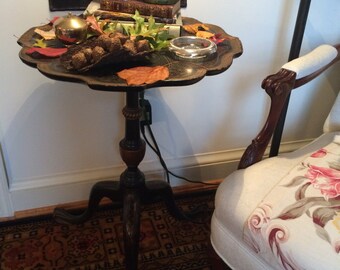Side Table, Horchow Style (vintage)