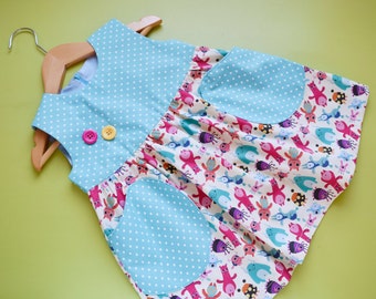 PRINCESS BABY Girl Dress sewing pattern Pdf Baby Long Sleeves