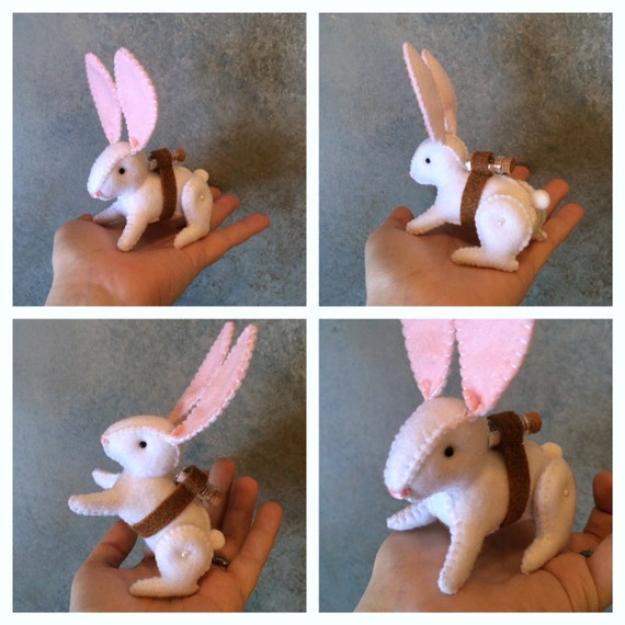 Keepsake New Baby Love Messenger Bunny Rabbit