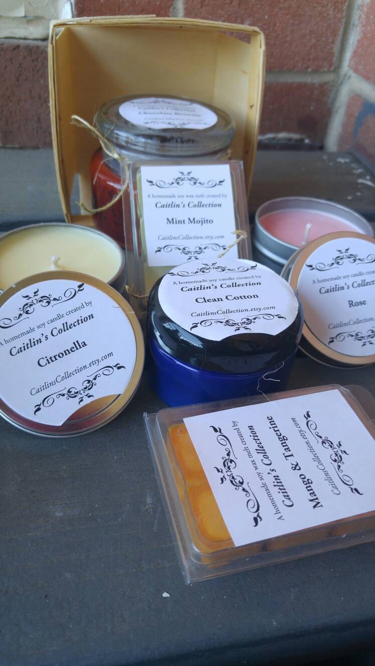 Candle Subscription Box // Monthly Subscription Soy Candles