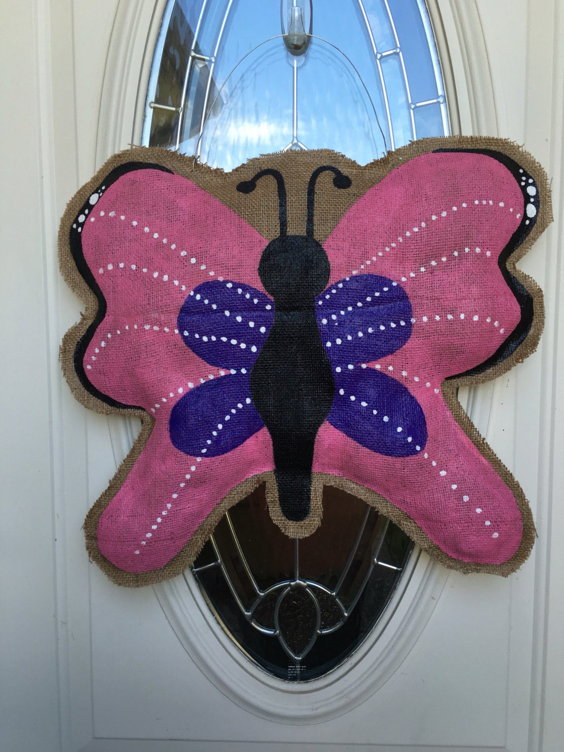 Butterfly Door Hanger Butterfly Door Sign Summer Door
