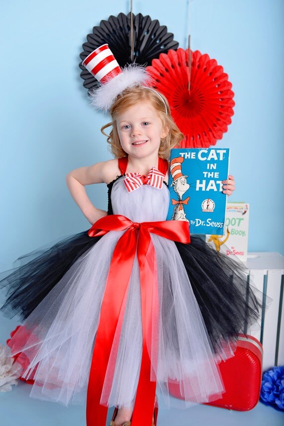 Cat In The Hat Cat In The Hat Tutu Dress Dr Seuss tutu