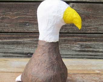 You Paint - Paper Mache Eagle