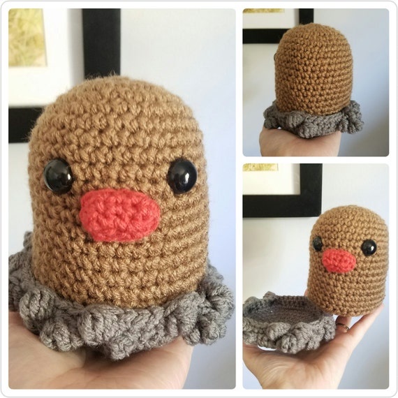 alolan diglett plush