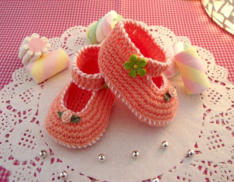CROCHET PATTERN Baby Shoes Pattern Little Lilly crochet