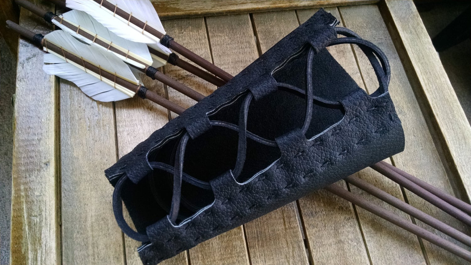 Leather Archery Arm Guard Medieval Renaissance Style