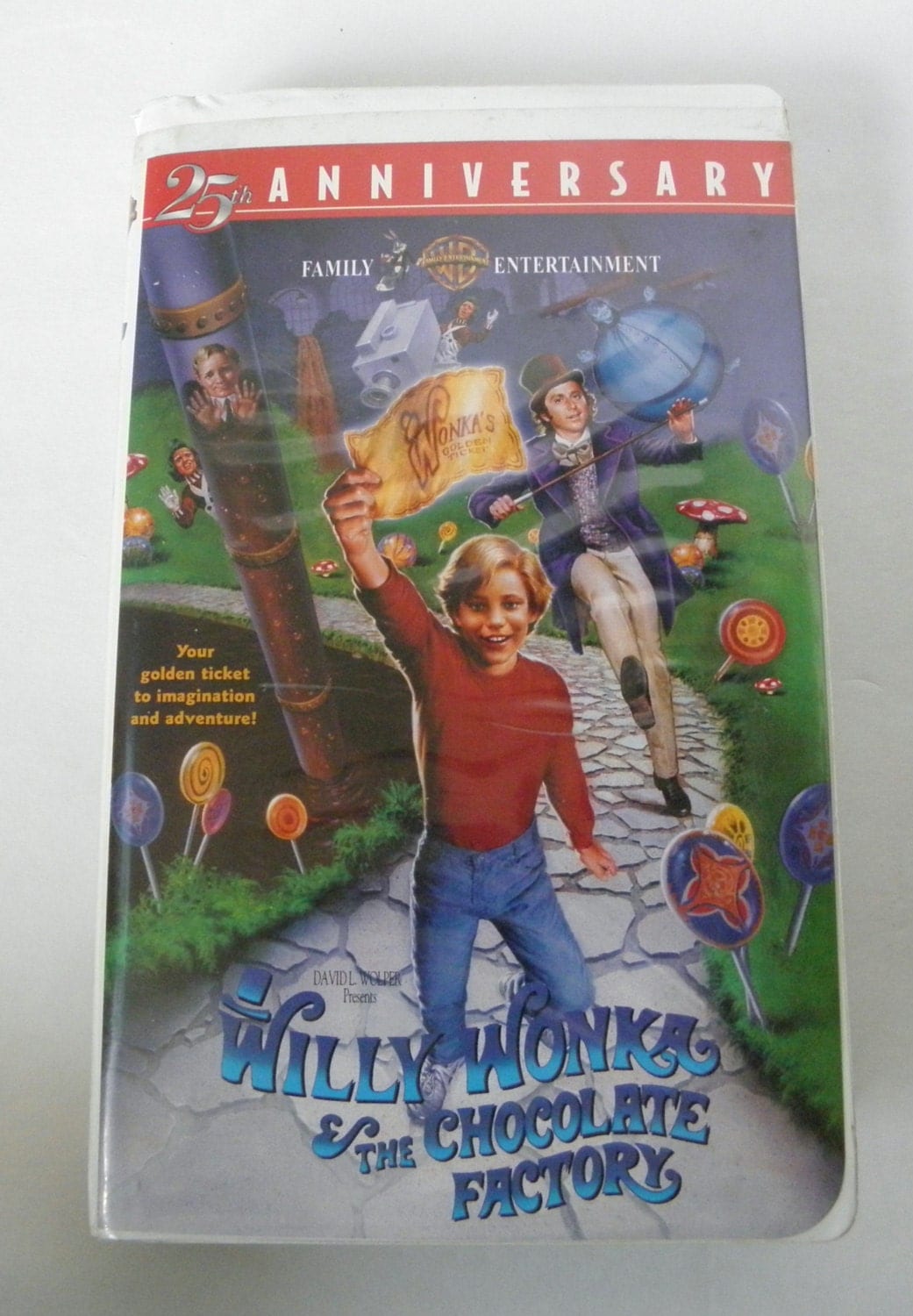 VHS Willy Wonka and the Chocolate Factory 25th by VintageGenie