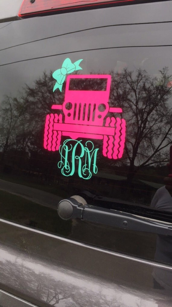 Jeep decal by SouthernChickAL on Etsy