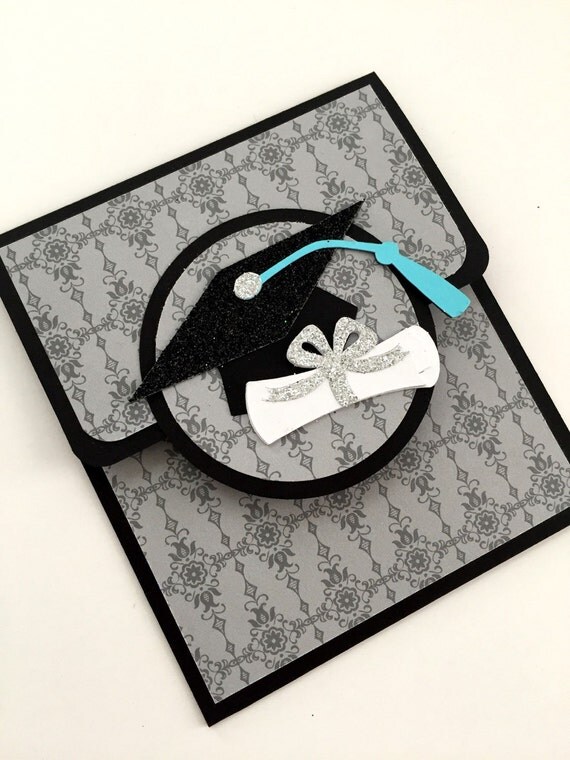 items similar to gift card envelope graduation gift card