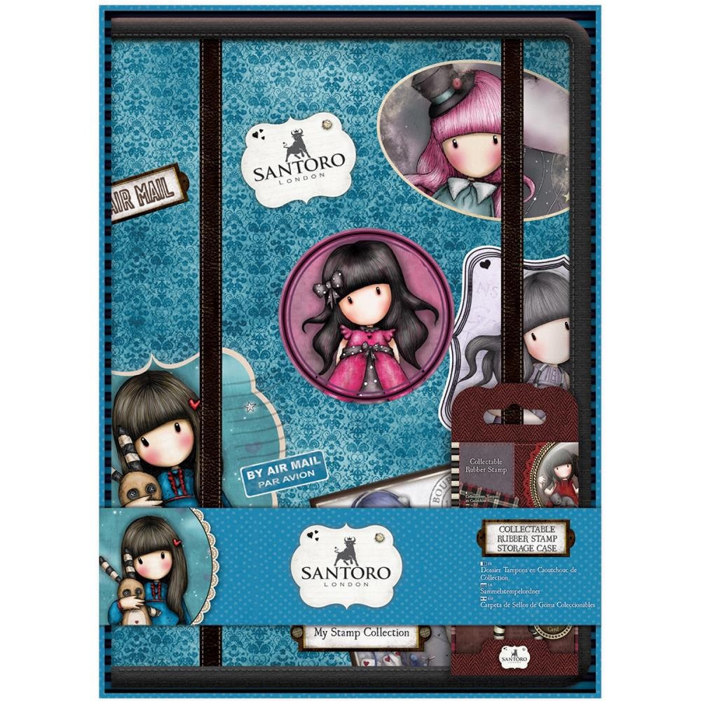 SANTORO GORJUSS MINI COLLECTORs Storage Case with Stamp 1