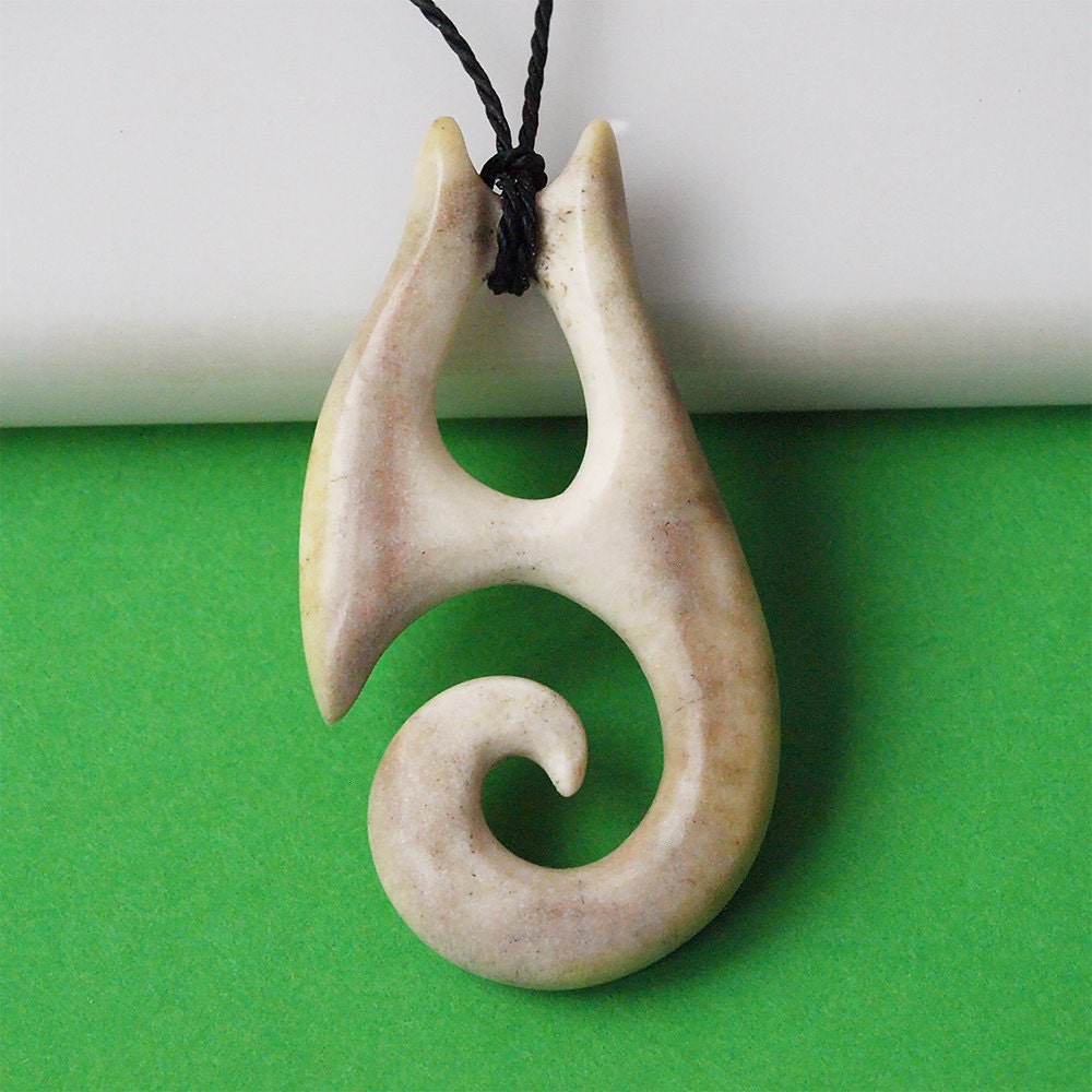 Koru pendant Koru necklace Maori pendant Fern pendant
