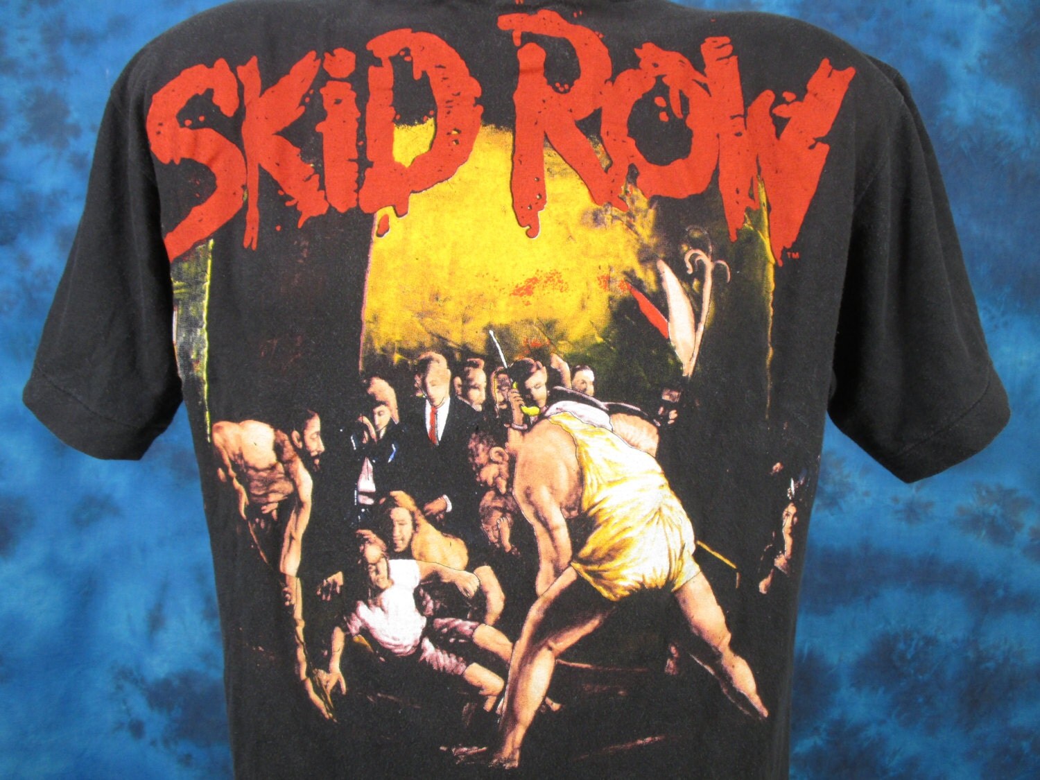 skid row slave to the grind t shirt