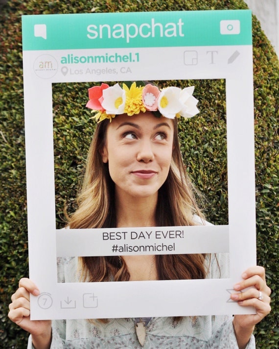 Snapchat Flower Crown Snapchat Crown Felt Flower by alisonmichel