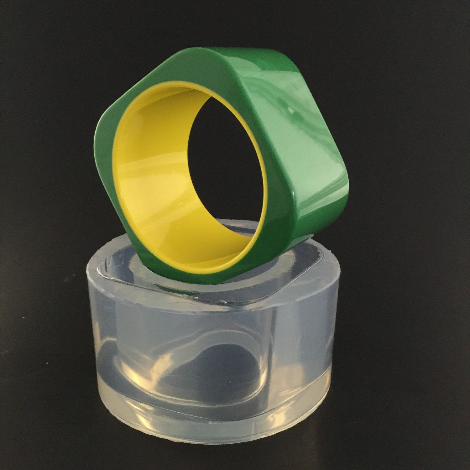 Bangle bracelet clear silicone mold bracelet resin mold.