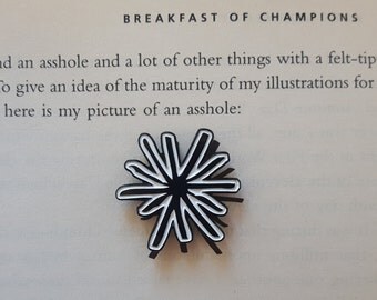 Kurt Vonnegut butthole pin