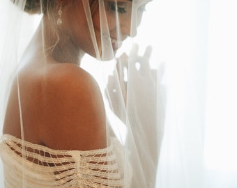 Soft Drop Wedding Veil