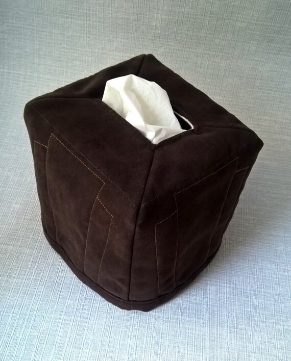 Tissue Box Cover Art Deco Style Embroidered by tlcHaberdashery