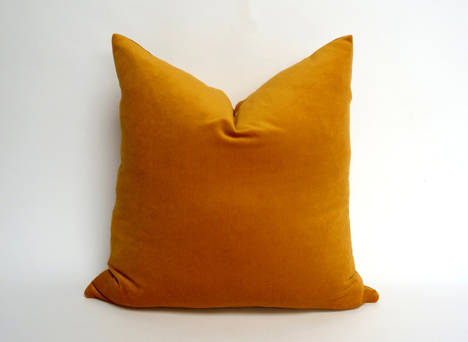 Mustard yellow pillow case // mustard yellow by LiveLoveSmile