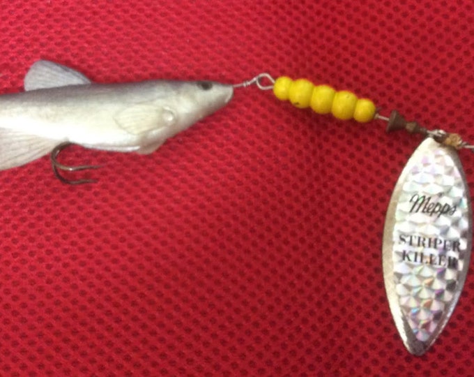 Sports Fishing Lure Mepps Giant Striper Killer with Minnow Made in France Free USA SHIPPING
