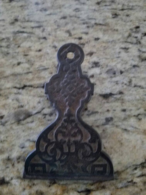 Vintage Cast Iron Paper Clip