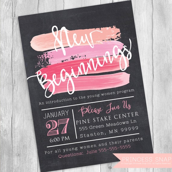 New Beginnings Invitations 3