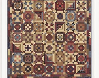 Miss Rosie's Full Circle Fat Quarter Friendly Quilt Pattern