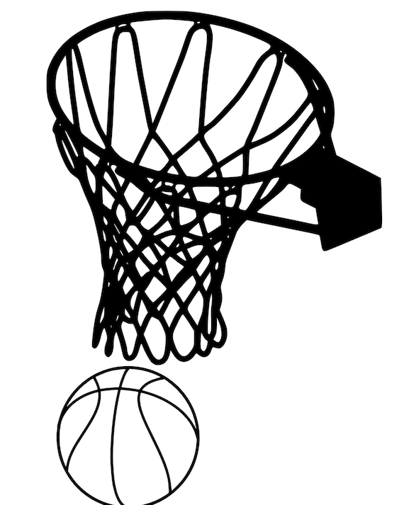 Download Basketball Hoop/Net .SVG & .studio3 cut file by ShesCraftyLLC