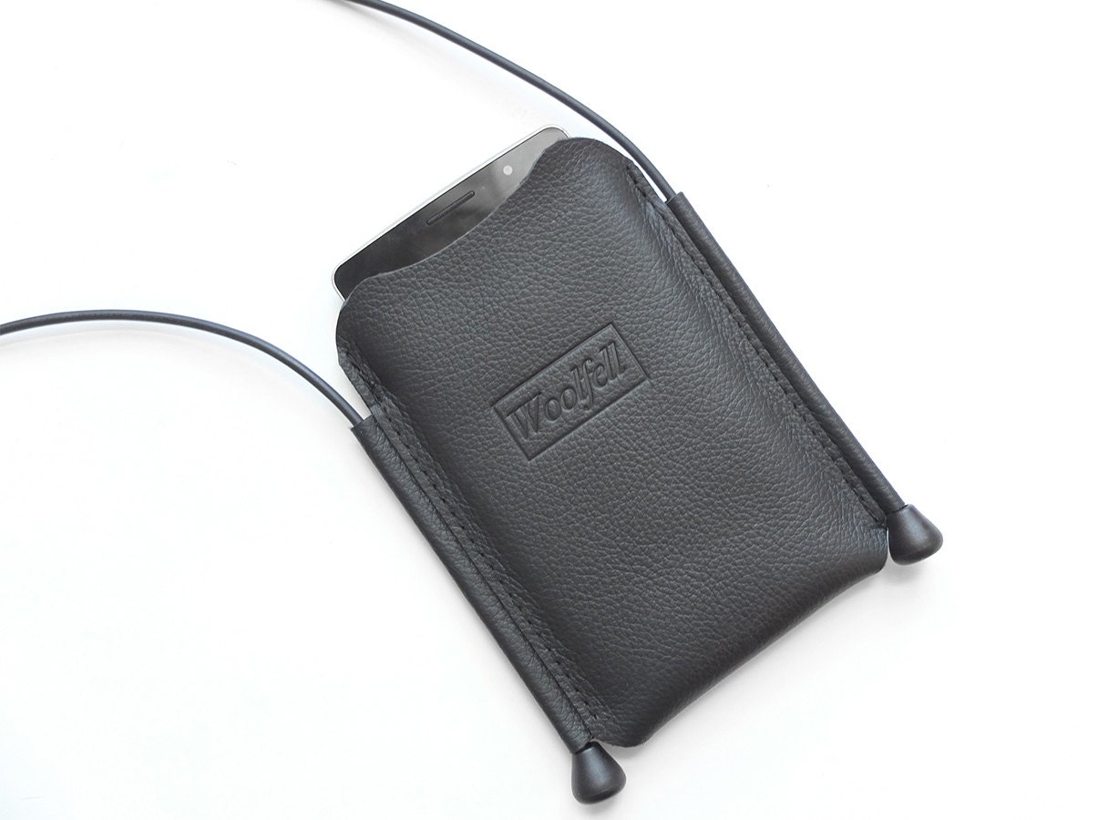 Cell phone case iPhone sling Crossbody wallet Leather