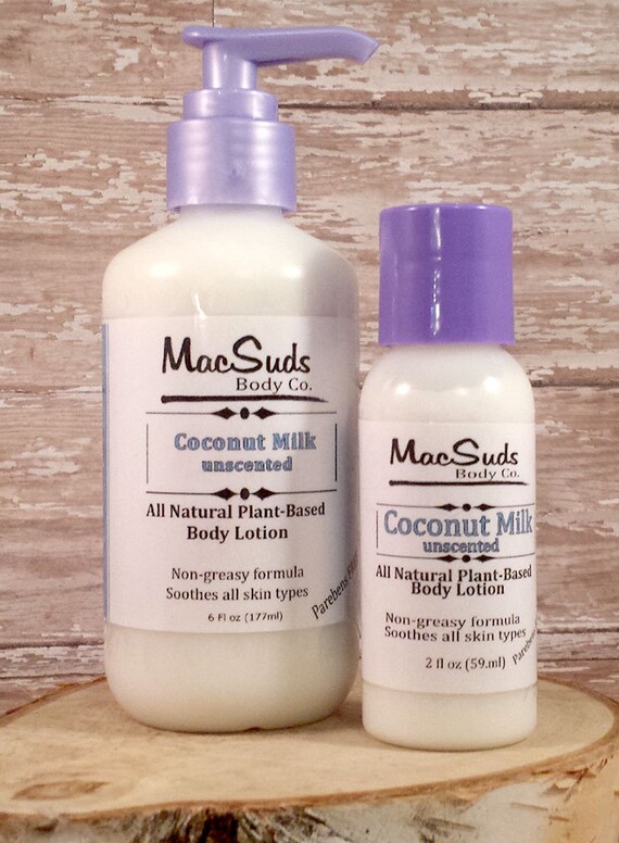 Coconut Milk Lotion Pure Silk Unscented Face Cream Hand