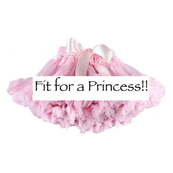 Princess pettiskirts girls pettiskirt pink by FineAnDainty on Etsy