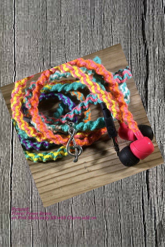 Wrapped Headphones Tangle Free Earbuds for iPhone by MyBudsBuzz