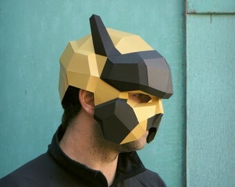 Pilot Helmet - Make your own using a simple PDF download