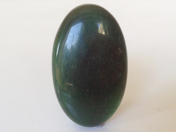 Large Dark Green Aventurine Cabochon. Aventurine Cabochon Oval