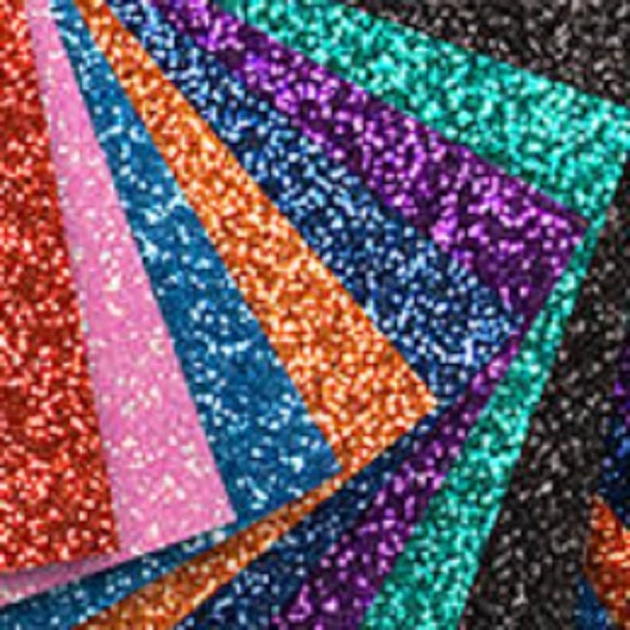 20 Extreme GLITTER Heat Transfer Vinyl FREE SHIPPING