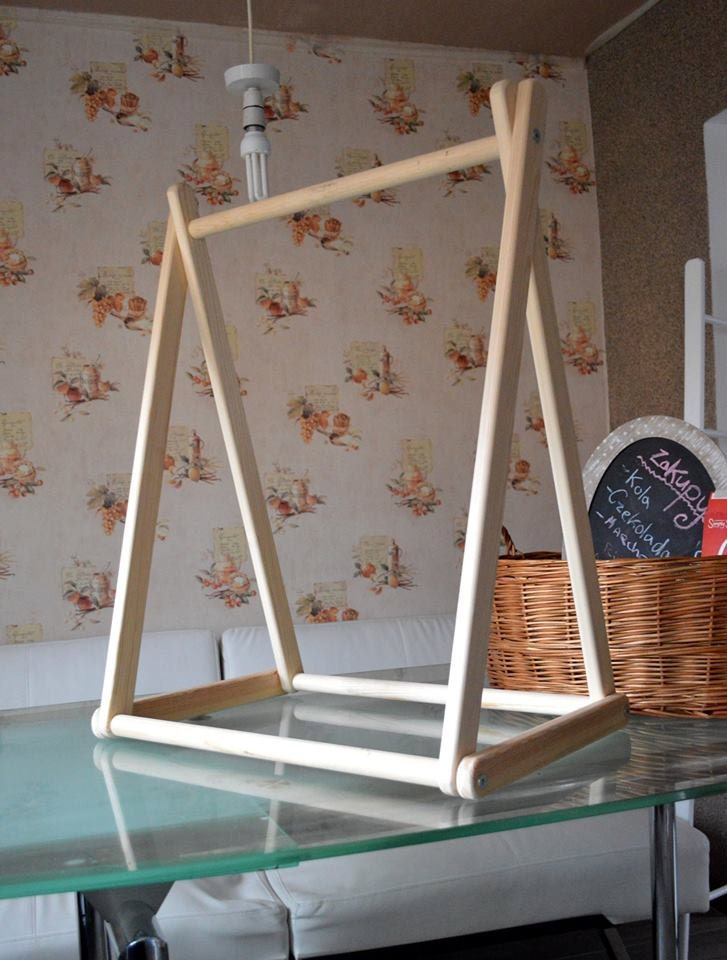Handmade Mini Clothes Rack Clothes Rail Carry Able by