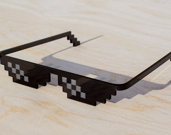 Deal With It (Thug life) Pixel Real life glasses