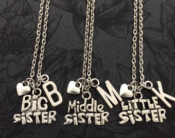 Mother and daughter necklace set Mother's Day by BillyBlueBirdnMe