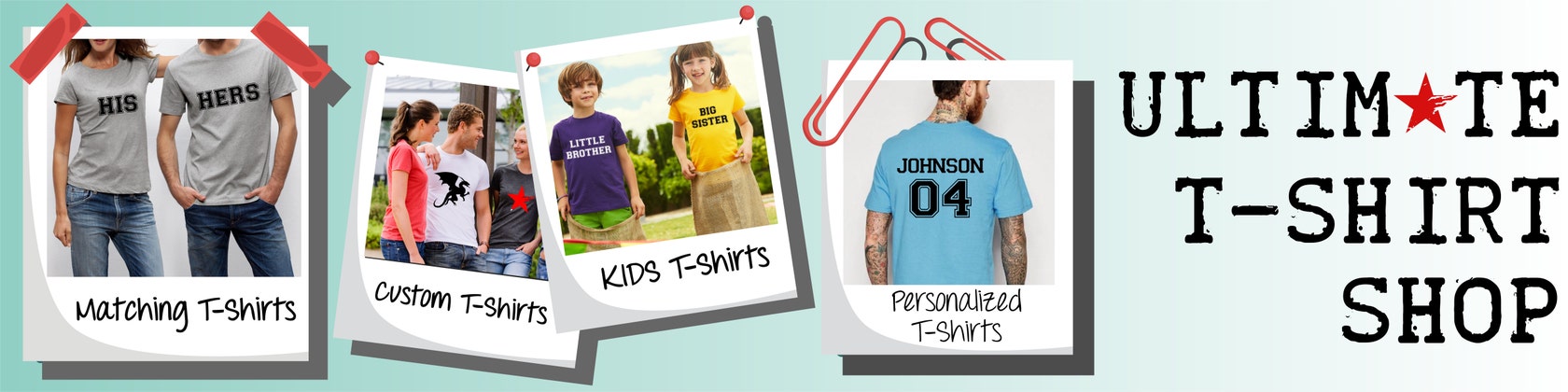 Custom T Shirts Matching T Shirts By Ultimatetshirtshop On Etsy